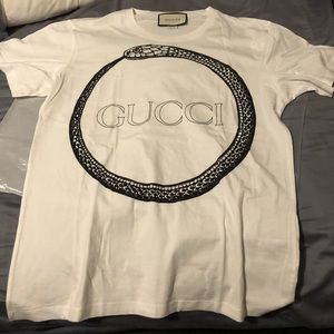 Gucci Ouroboros print T-shirt